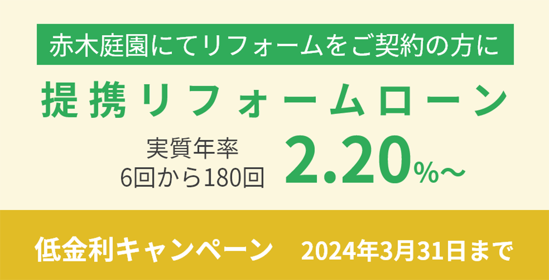 提携リフォームローン